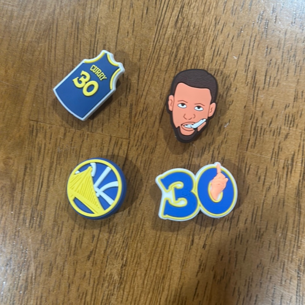 Crocs style charms! Warriors bundle